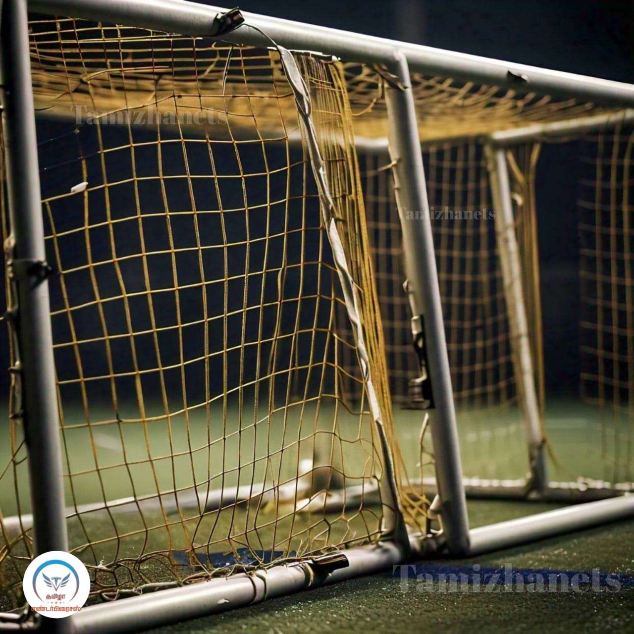 Football practice nets for safe training